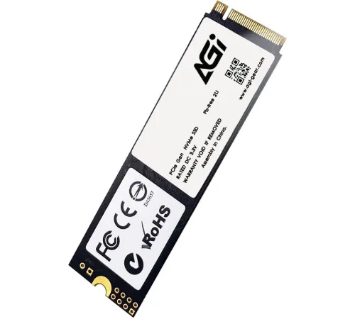Накопитель SSD AGi PCIe 4.0 x4 512GB AGI512G44AI818-CB AI818 M.2 2280