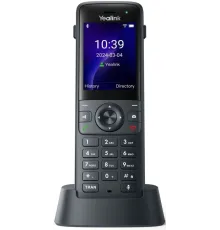Беспроводной Wi-Fi SIP-телефон Yealink AX83H, экран 2.4", Wi-Fi 6, виброоповещение, Bluetooth, 3.5mm, Type-C, SNC, звук HD (AX83H)