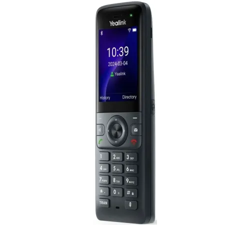 Беспроводной Wi-Fi SIP-телефон Yealink AX83H, экран 2.4", Wi-Fi 6, виброоповещение, Bluetooth, 3.5mm, Type-C, SNC, звук HD (AX83H)