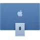 Apple iMac 24-inch 2024 [MWUF3X/A] (КЛАВ.РУС.ГРАВ.) Blue 24" Retina 4.5K {(4880x2520) M4 8C CPU 8C GPU/16GB/256GB SSD/рекоменд.переход.1979059/1991284} (A3247)