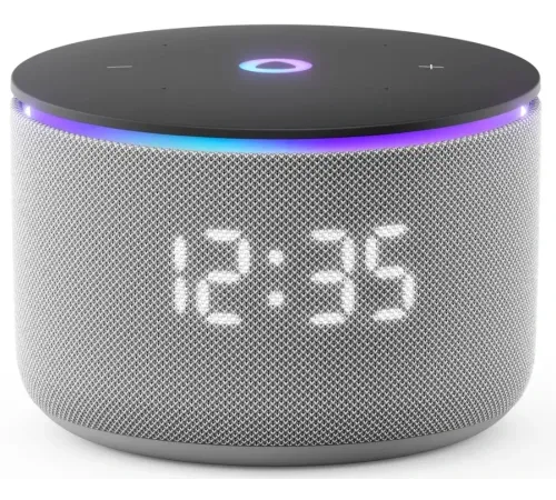 Умная колонка Яндекс Станция Мини 3 Про с Алисой, Zigbee, серый, YNDX-00059GRY Умная колонка Яндекс Станция Мини 3 Про с Алисой, Zigbee, серый, YNDX-00059GRY