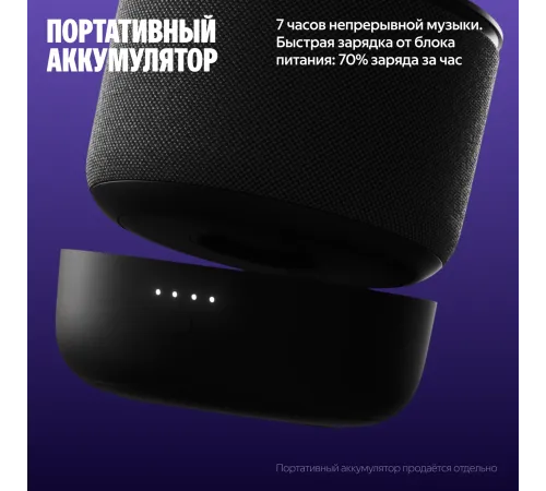 Умная колонка Яндекс Станция Мини 3 Про с Алисой, Zigbee, черный, YNDX-00059BLK Умная колонка Яндекс Станция Мини 3 Про с Алисой, Zigbee, черный, YNDX-00059BLK