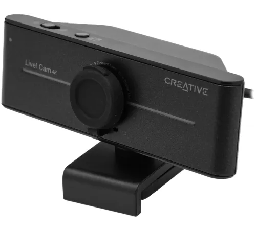 Камера Web Creative Live! Cam SYNC 4K черный 8Mpix (3840x2160) USB2.0 с микрофоном (73VF099000000) Камера Web Creative Live! Cam SYNC 4K черный 8Mpix (3840x2160) USB2.0 с микрофоном (73VF099000000)