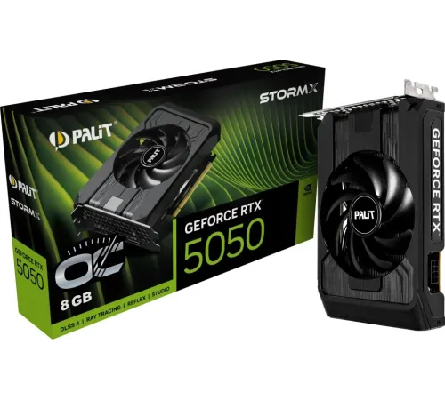 Видеокарта PCIE16 RTX5050 8GB PA-RTX5050 STORMX OC 8GB PALIT