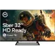 Телевизор LED Sber 32" SDX-32H2128 Салют ТВ черный HD 60Hz DVB-T DVB-T2 DVB-C DVB-S DVB-S2 USB WiFi Smart TV (RUS)