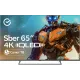 Телевизор QLED Sber 65" SDX-65UQ5231 Салют ТВ темно-серый 4K Ultra HD 60Hz DVB-T DVB-T2 DVB-C DVB-S DVB-S2 USB WiFi Smart TV (RUS)