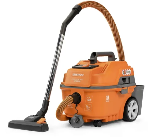 Строительный пылесос Daewoo DAVC 2000 Home 1500Вт (уборка: сухая/сбор воды/выдув) оранжевый Строительный пылесос Daewoo DAVC 2000 Home 1500Вт (уборка: сухая/сбор воды/выдув) оранжевый