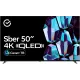 Телевизор QLED Sber 50" SDX-50UQ5234 Салют ТВ Frameless черный 4K Ultra HD 60Hz DVB-T DVB-T2 DVB-C DVB-S DVB-S2 USB WiFi Smart TV (RUS)