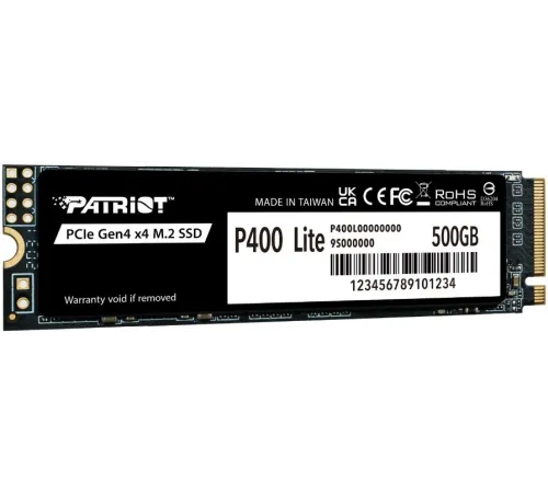 SSD диск Patriot P400 Lite 500GB (P400LP500GM28H)
