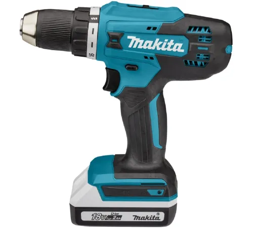 Дрель-шуруповерт Makita DF488D004 18Вт аккум. патрон:быстрозажимной Дрель-шуруповерт Makita DF488D004 18Вт аккум. патрон:быстрозажимной