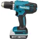 Дрель-шуруповерт Makita DF488D004 18Вт аккум. патрон:быстрозажимной