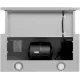 Вытяжка встраиваемая Gorenje TH60E8SGB серебристый управление: кнопочное (1 мотор)
