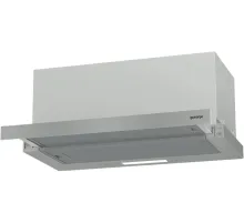 Вытяжка встраиваемая Gorenje TH60E5X черный управление: кнопочное (1 мотор)