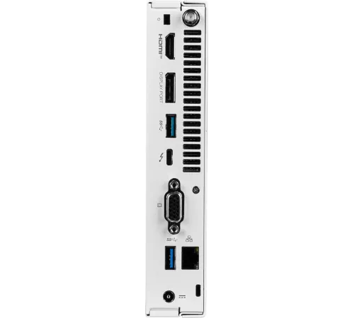 Неттоп MSI Pro DP10 13M-251RU i5 1340P (1.9) 16Gb SSD512Gb Iris Xe Windows 11 Pro 2.5xGbitEth WiFi BT 120W белый (9S6-B0A612-251)