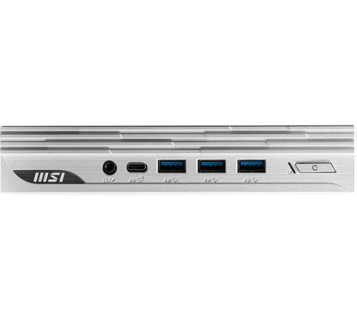 Неттоп MSI Pro DP10 13M-251RU i5 1340P (1.9) 16Gb SSD512Gb Iris Xe Windows 11 Pro 2.5xGbitEth WiFi BT 120W белый (9S6-B0A612-251)