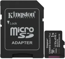 Флеш карта microSDXC 1TB Kingston SDCS3/1TB Canvas Select Plus + adapter