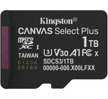 Флеш карта microSDXC 1TB Kingston SDCS3/1TBSP Canvas Select Plus w/o adapter