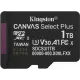 Флеш карта microSDXC 1TB Kingston SDCS3/1TBSP Canvas Select Plus w/o adapter