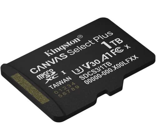 Флеш карта microSDXC 1TB Kingston SDCS3/1TBSP Canvas Select Plus w/o adapter