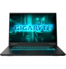 Ноутбук Gigabyte Gaming A16 GA63H AMD Ryzen AI 7 260/16Gb/SSD1Tb/16"/IPS/WUXGA/1920x1200/165Hz/RTX5060 8Gb/NoOS/Black (3VHK3KZ894SD)