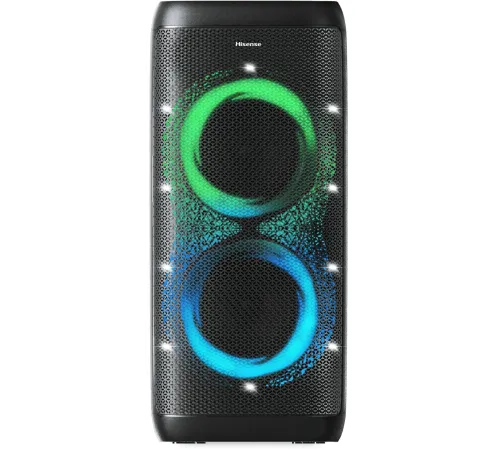 Минисистема Hisense Party Thunder черный 620Вт USB BT