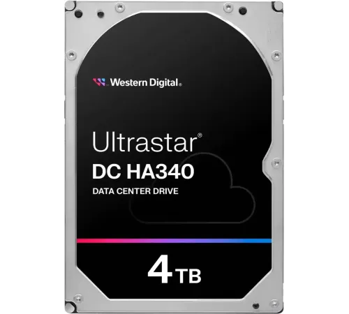 Жесткий диск WD SATA-III 4TB 0B47487 WUS721204BLE604 Ultrastar DC HA340 512E (7200rpm) 256Mb 3.5" Жесткий диск WD SATA-III 4TB 0B47487 WUS721204BLE604 Ultrastar DC HA340 512E (7200rpm) 256Mb 3.5"