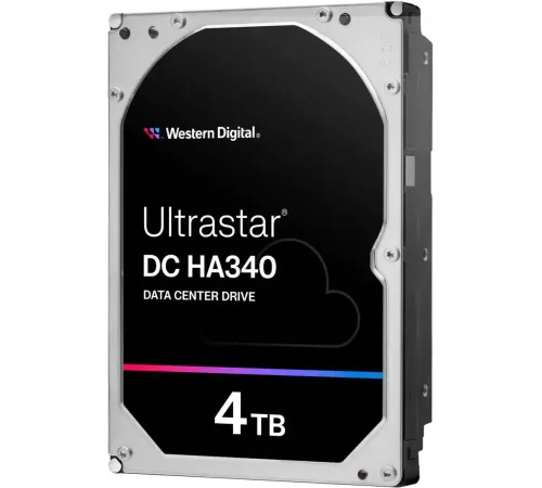 Жесткий диск WD SATA-III 4TB 0B47487 WUS721204BLE604 Ultrastar DC HA340 512E (7200rpm) 256Mb 3.5" Жесткий диск WD SATA-III 4TB 0B47487 WUS721204BLE604 Ultrastar DC HA340 512E (7200rpm) 256Mb 3.5"