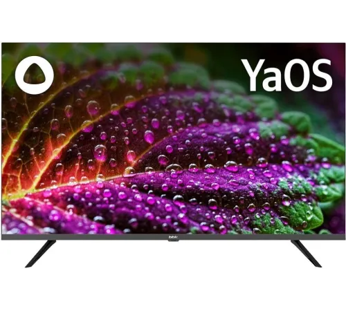 Телевизор QLED BBK 43" 43LED-9220/UTS2C (B) Яндекс.ТВ Frameless черный 4K Ultra HD 60Hz DVB-T2 DVB-C DVB-S2 USB WiFi Smart TV (RUS)
