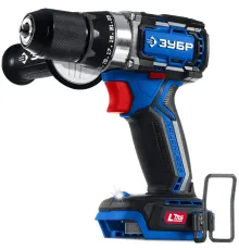 ЗУБР 20 В, 70 Н·м, 2 АКБ LMS (4 А·ч), бесщеточная дрель-шуруповерт, кейс, ПРОФЕССИОНАЛ (DB-70-42)