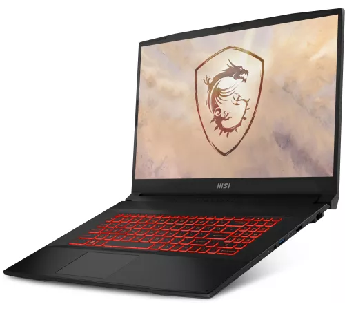Ноутбук MSI Katana 17 B12UCX-1604XRU Core i5 12450H 8Gb SSD512Gb NVIDIA GeForce RTX 2050 4Gb 17.3" IPS FHD (1920x1080) без ОС black WiFi BT Cam (9S7-17L541-1604)
