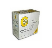 Кабель LANMASTER UTP, 4 пары, кат. 5Е,  350Mhz, LSZH, белый, 305 м (LAN-5EUTP-LSZH-WH)