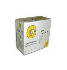 Кабель LANMASTER UTP, 4 пары, кат. 5Е,  350Mhz, LSZH, белый, 305 м (LAN-5EUTP-LSZH-WH)