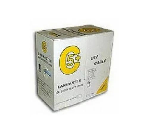 Кабель LANMASTER UTP, 4 пары, кат. 5Е,  350Mhz, LSZH, белый, 305 м (LAN-5EUTP-LSZH-WH)