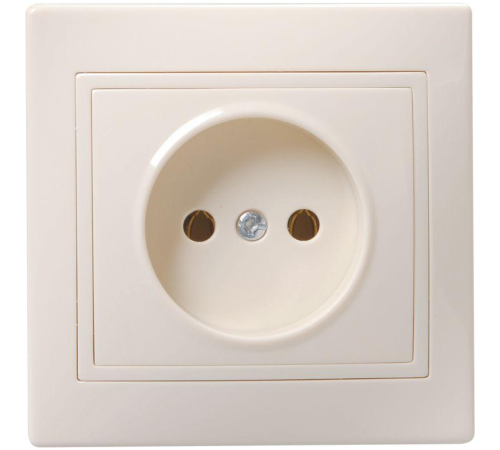 Iek ERK13-K33-10-DM РС10-2-ККм Розетка 1местн. без з/к без защ.штор. 10А КВАРТА (кремовый) Iek ERK13-K33-10-DM РС10-2-ККм Розетка 1местн. без з/к без защ.штор. 10А КВАРТА (кремовый)