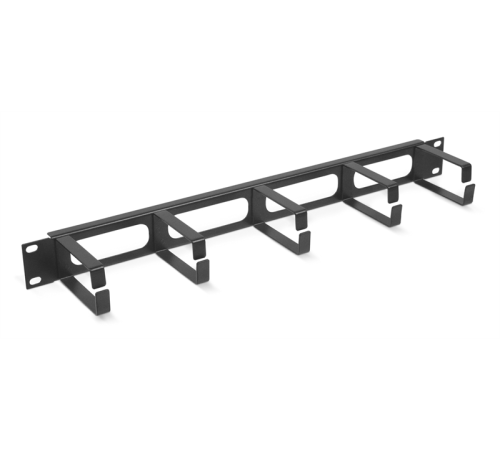 Cabeus JB08-1U-BK Кабельный органайзер горизонтальный 19" 1U, 5 колец, металлический, цвет черный (RAL9004) (JB08-1U-BK) Cabeus JB08-1U-BK Кабельный органайзер горизонтальный 19" 1U, 5 колец, металлический, цвет черный (RAL9004) (JB08-1U-BK)