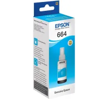 Чернила Epson L100 Cyan ink bottle 70ml (C13T66424A)