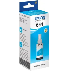 Чернила Epson L100 Cyan ink bottle 70ml (C13T66424A)
