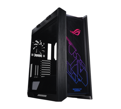 Корпус для пк ASUS GX601 ROG STRIX HELIOS CASE Black RGB ATX/EATX mid-tower gaming case with tempered glass, aluminum frame, GPU braces, 420mm radiator support and Aura Sync,17.8 Kg.EATX (12"x10.9") (90DC0020-B39000)