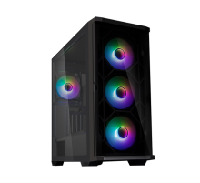 Корпус ZALMAN Z10 DUO, ATX, BLACK, WINDOW, 2x3.5", 2x2.5", 2xUSB3.0, 1xUSB 3.1 Type-C, FRONT 3x120mm Infinity Mirror ARGB, REAR 1x120mm Infinity Mirror ARGB, replaceable front panel (Z10 DUO)