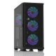Корпус ZALMAN Z10 DUO, ATX, BLACK, WINDOW, 2x3.5", 2x2.5", 2xUSB3.0, 1xUSB 3.1 Type-C, FRONT 3x120mm Infinity Mirror ARGB, REAR 1x120mm Infinity Mirror ARGB, replaceable front panel (Z10 DUO)