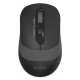 Мышь A4Tech Fstyler FG10S черный/серый оптическая (2000dpi) silent беспроводная USB для ноутбука (4b