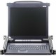 ЖК-монитор 17" с клавиатурой, выдвижной, 1U, RAL 7021 ATEN CL1000M (CL1000MR)
