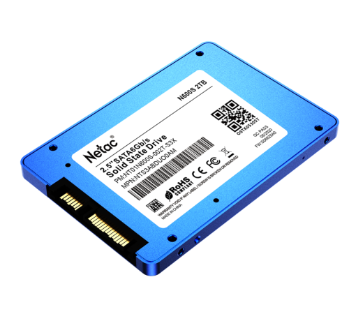 Накопитель SSD Netac SATA III 2Tb NT01N600S-002T-S3X N600S 2.5"