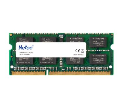 Память DDR3L 4Gb 1600MHz Netac NTBSD3N16SP-04 Basic OEM PC3-12800 CL11 SO-DIMM 260-pin 1.35В single rank