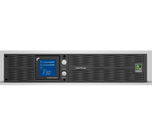 ИБП CyberPower PR1000ELCDRT2UA, Rackmount, Line-Interactive, 1000VA/900W, 8 IEC-320 С13 розеток, USB&Serial, RJ11/RJ45, SNMPslot, LCD дисплей, Black, 0.6х0.5х0.3м., 30.2кг. CyberPower PR1000ELCDRT2UA ИБП CyberPower PR1000ELCDRT2UA, Rackmount, Line-Interactive, 1000VA/900W, 8 IEC-320 С13 розеток, USB&Serial, RJ11/RJ45, SNMPslot, LCD дисплей, Black, 0.6х0.5х0.3м., 30.2кг. CyberPower PR1000ELCDRT2UA