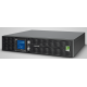 ИБП CyberPower PR1000ELCDRT2UA, Rackmount, Line-Interactive, 1000VA/900W, 8 IEC-320 С13 розеток, USB&Serial, RJ11/RJ45, SNMPslot, LCD дисплей, Black, 0.6х0.5х0.3м., 30.2кг. CyberPower PR1000ELCDRT2UA