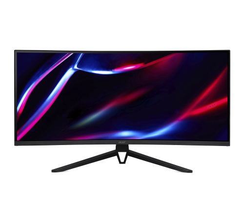 МОНИТОР 34" Acer Nitro Nitro ED343CURHbmiippx Black (VA, изогнутый, 3440x1440, 100Hz, 1 ms, 178°/178°, 300 cd/m, 3000:1)