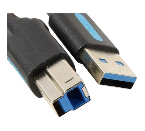 Кабель Vention USB 3.0 AM/BM  - 1.5м Кабель Vention USB 3.0 AM/BM - 1.5 м (COOBG)