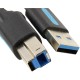 Кабель Vention USB 3.0 AM/BM  - 1.5м Кабель Vention USB 3.0 AM/BM - 1.5 м (COOBG)
