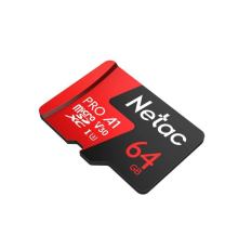 Карта памяти Netac MicroSD P500 Extreme Pro 64GB, Retail version card only